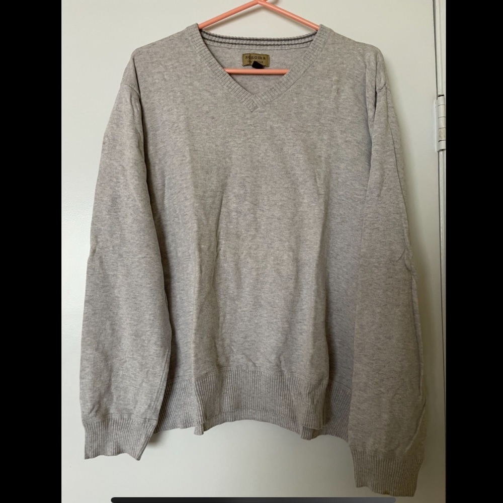 V-neck sweater